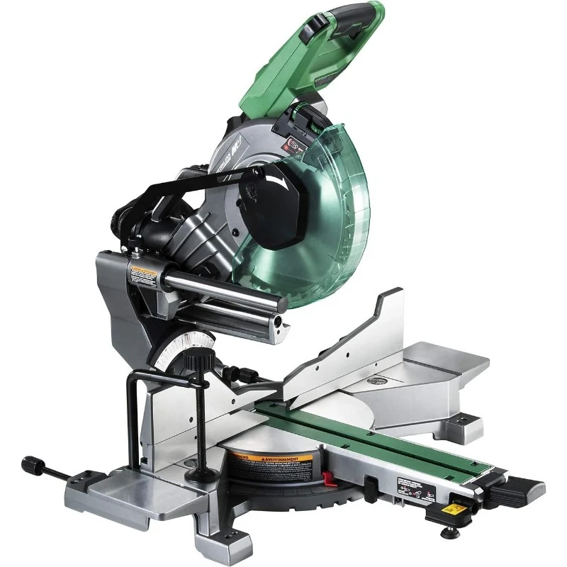 MultiVolt 36V Sliding Miter Saw 10-Inch Blade Dual Bevel Includes Battery & Charger C3610DRAQA , Green