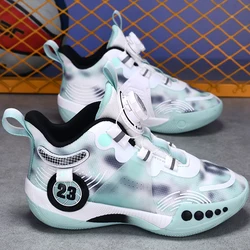 Children's Basketball Shoes Summer Breathable Casual Outdoor Sports Shoes Wear-resistant Comfortable Mesh Running Shoes for Kids