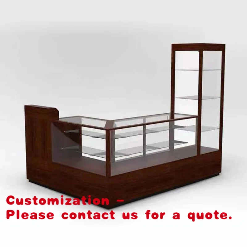 

Customize.Glass Display Cabinet Showcase Wood Display Cabinets