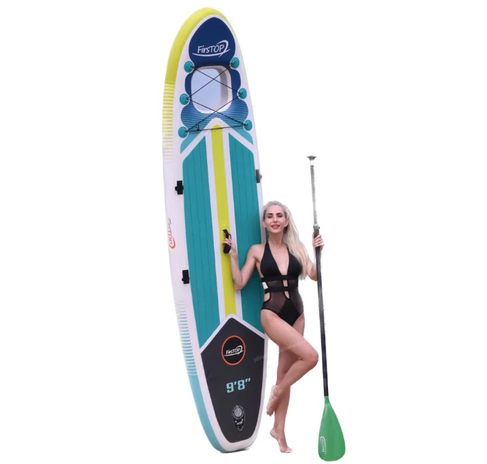 

Hot Selling OEM Isup Surfboard Inflatable Surf Sup Board All Round Board With Transparent Window