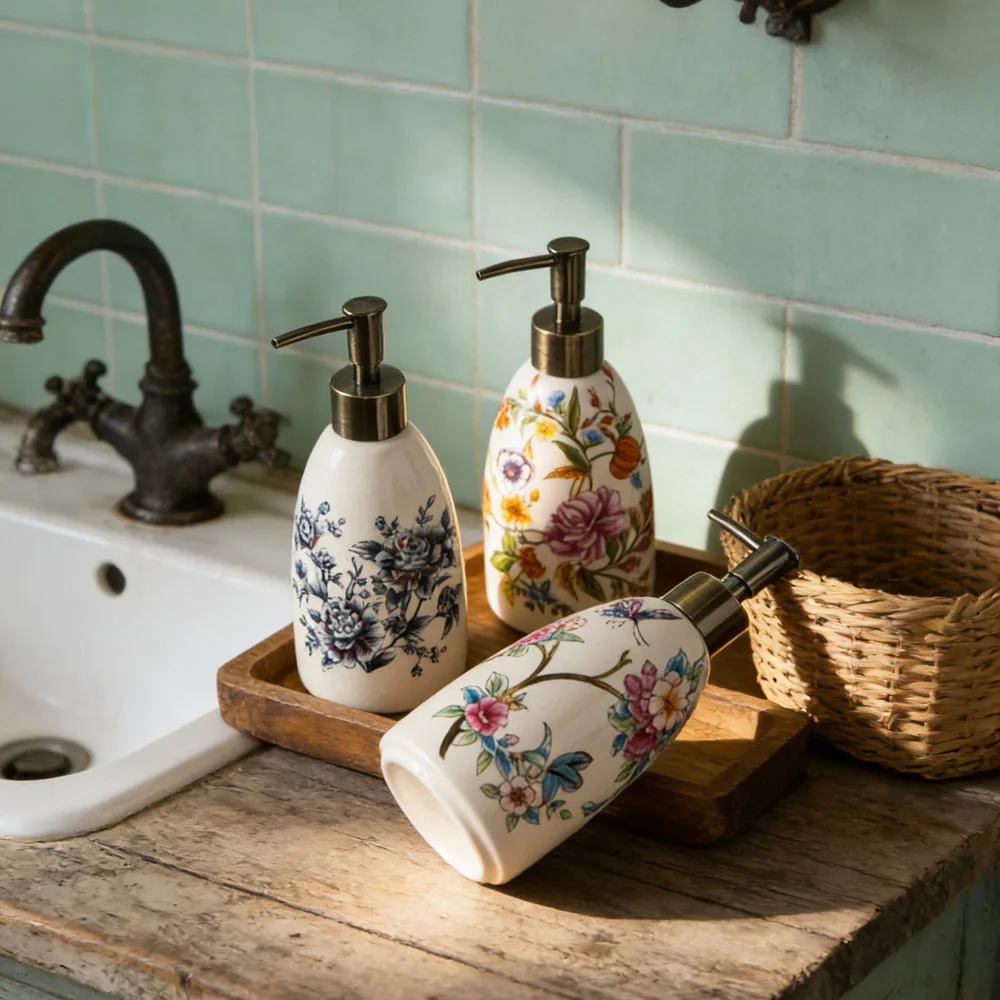 300ml-soap-dispenser-dispenser-creative-ceramic-hand-sanitizer-lotion-bottle-press-bath-gel-bottle-separate-bottles-bathroom