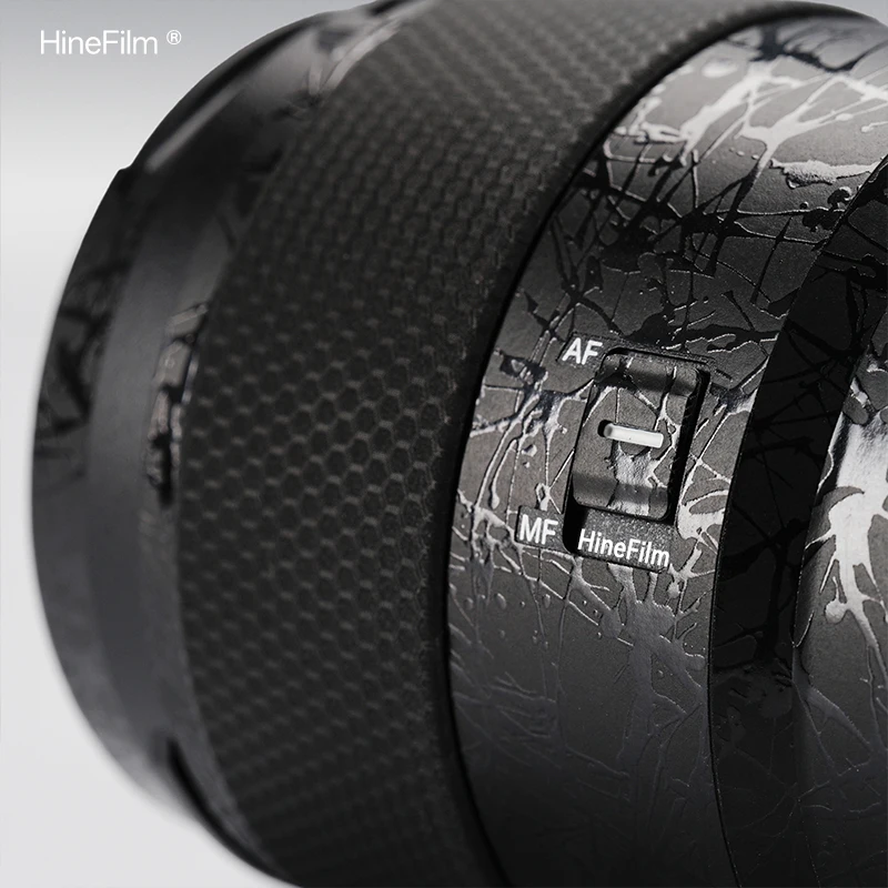 Hinefilm الجلد لساميانغ AF 85 مللي متر F1.8 P FE جبل عدسة ملصق AF85 F1.8 التفاف غطاء ل Samyang AF85F1.8 P عدسة الجلد الواقي