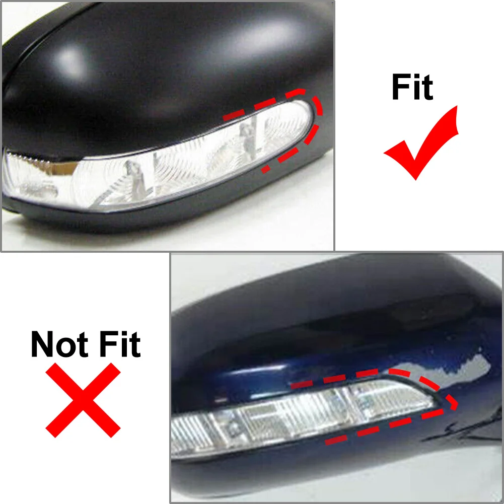 Car LED Dynamic Rearview Mirror Turn Signal Light Indicator For Mercedes Benz E-Class W211 S211 G-Class W463