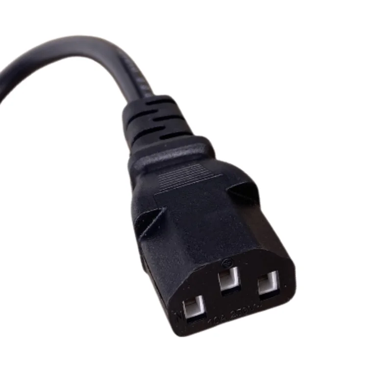 CEE7/7 to IEC C13 Power Cords, 10A, 250V, H05VV-F 0.75mm Cable ,Short  to C13 Power cord,30cm/50CM