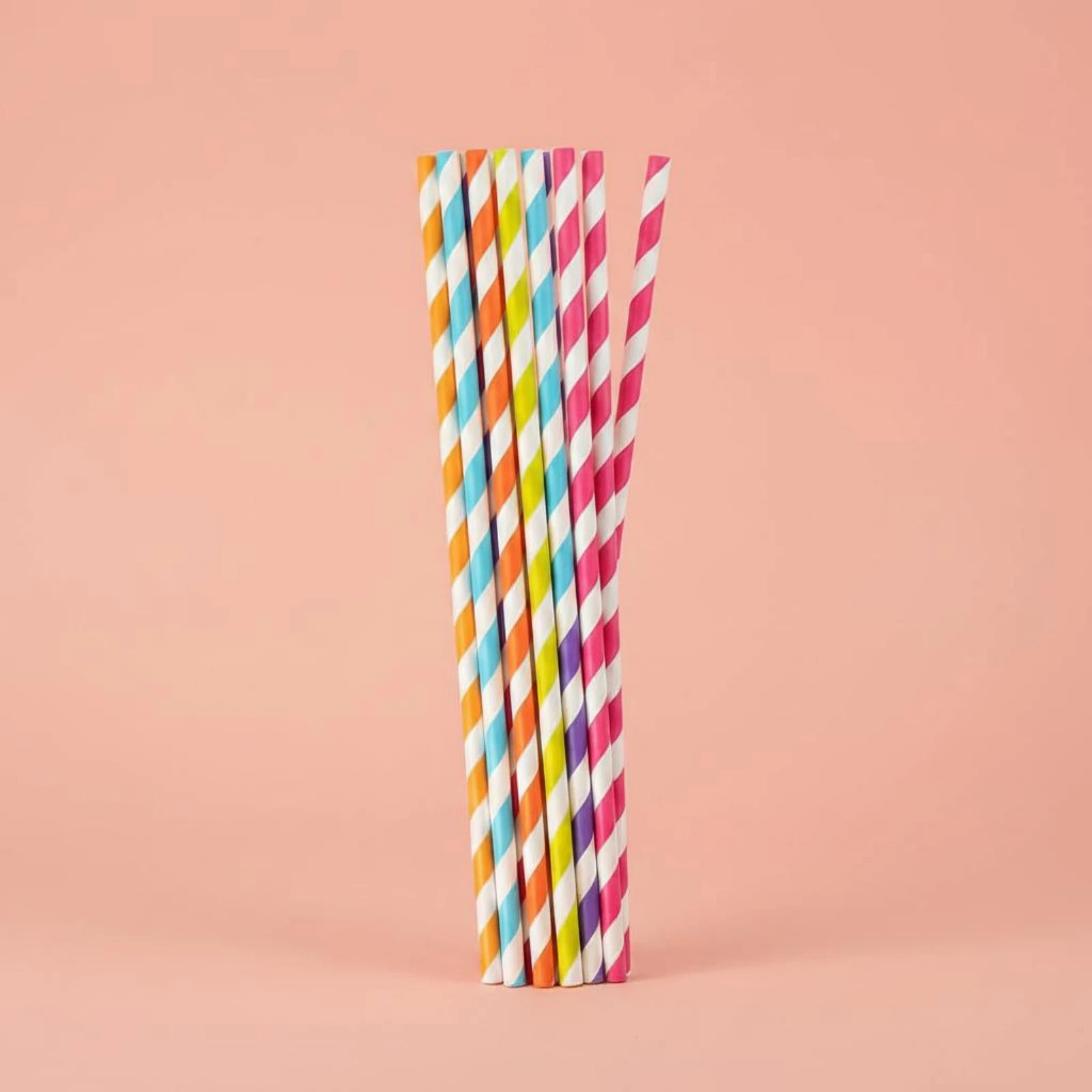 16 Pieces Hawaiian Straw Decoration Flat Tropical Cake Topper Luau Cake Decoration Bright Colors
