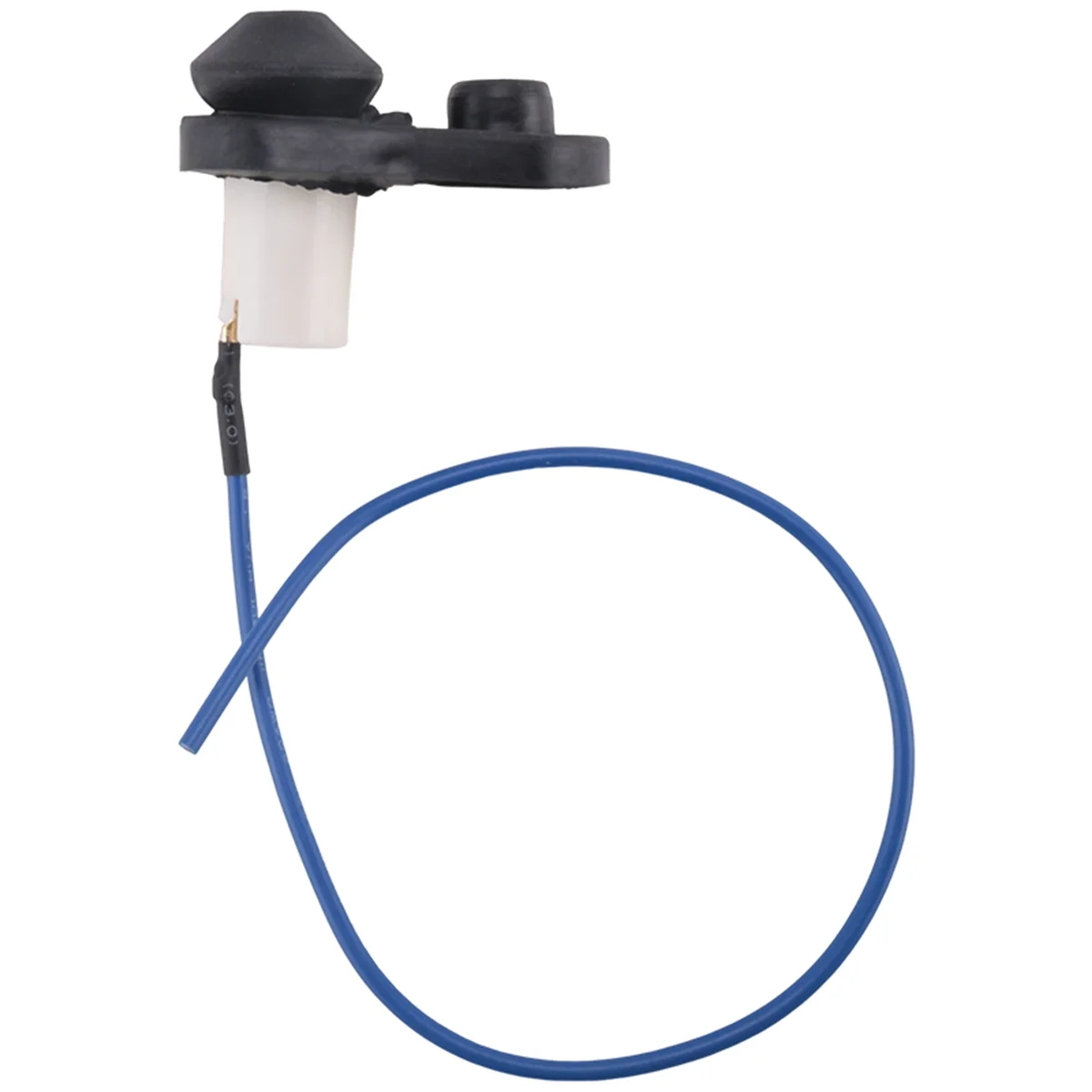 Porta Interior do carro Cortesia Light Switch, botão preto do veículo, 2 pcs