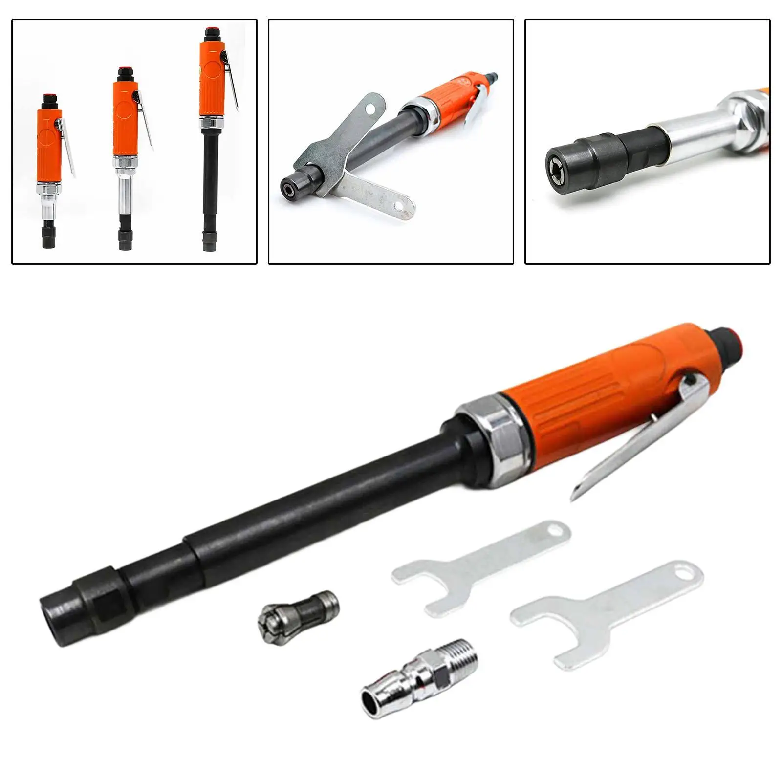 

1/4 inch Air Die Grinder Portable Multipurpose High Performance Polishing Tool for Cutting Chamfering Deburring Engraving