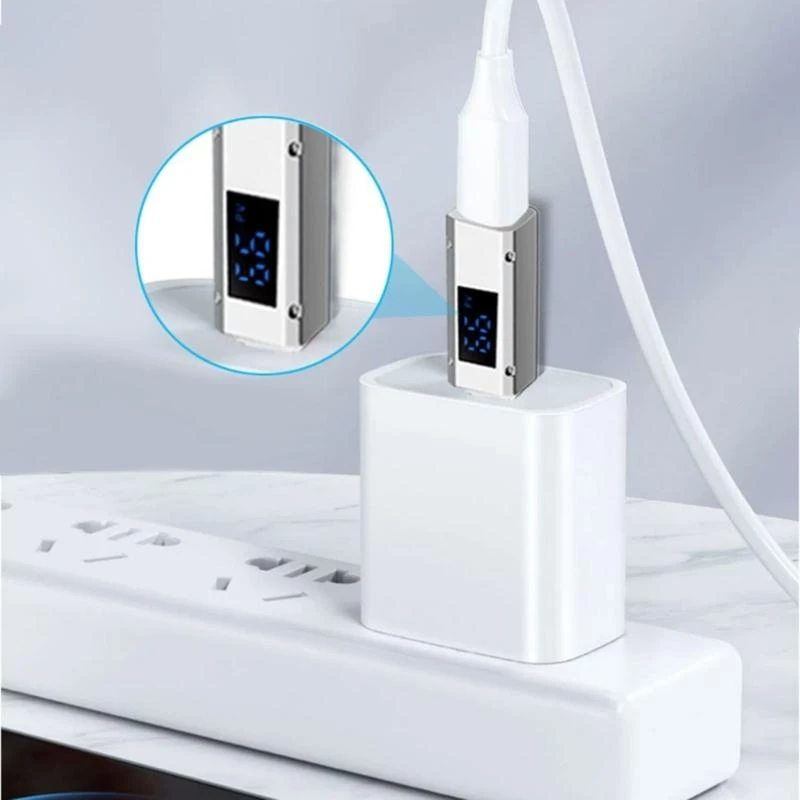 652F Short USB C Adapter Male to Female 40Gbps Data Transfer PD 180w Adapters