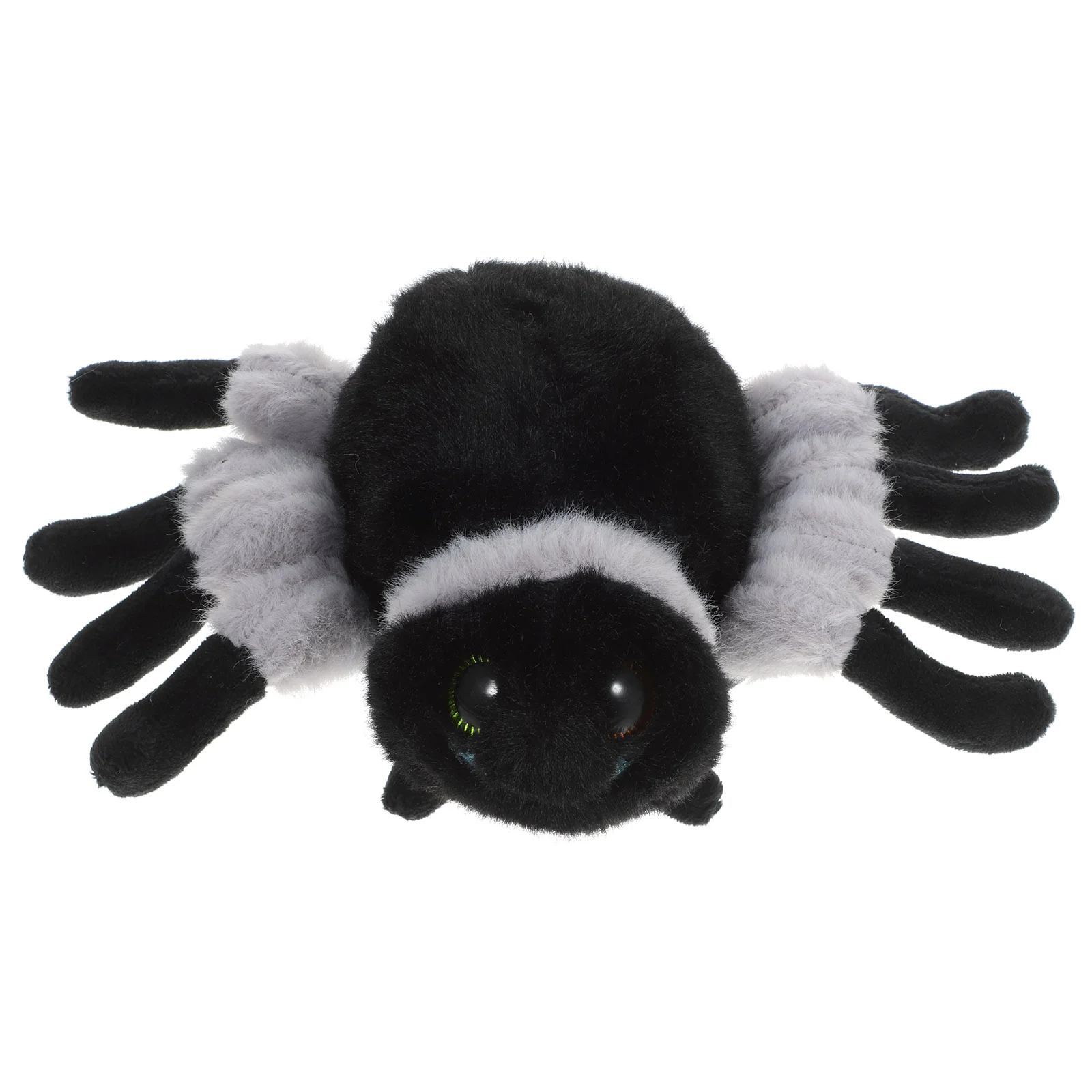 

Halloween Toy Black Little Spider Plush Simulated Pillow (Spider-Yellow) Baby Dolls Stuffed Bedroom Lovely