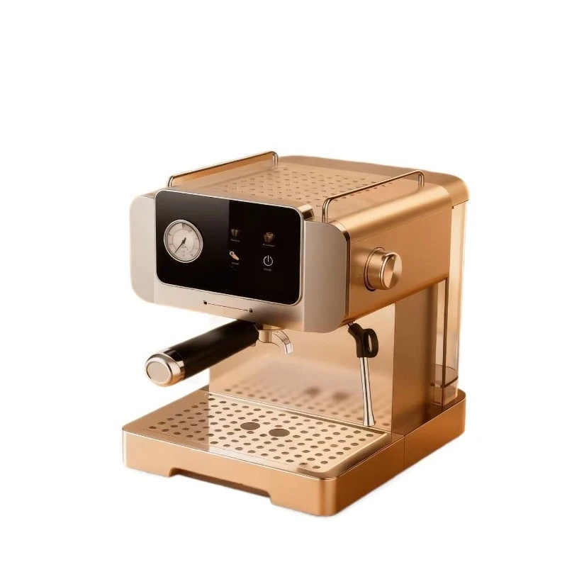 Semi-automatic coffee machine household smart touch milk foam all-in-one machine 20Bar pump pressure stainless steel body