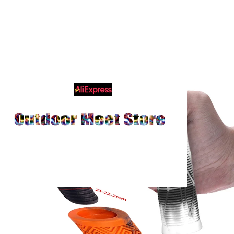 

1 шт., резиновая ручка для велосипеда, замок на ручке для горного велосипеда, эргономичная, разноцветная, противоударная, TPR, резиновая ручка для велосипедного руля