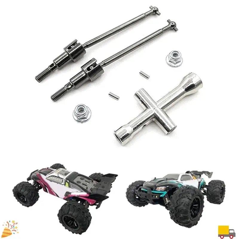 CVD ชุดเพลาขับสําหรับ SCY 16101 16102 16103 16201 Pro 1/16 แปรง RC รถอะไหล่อัพเกรด