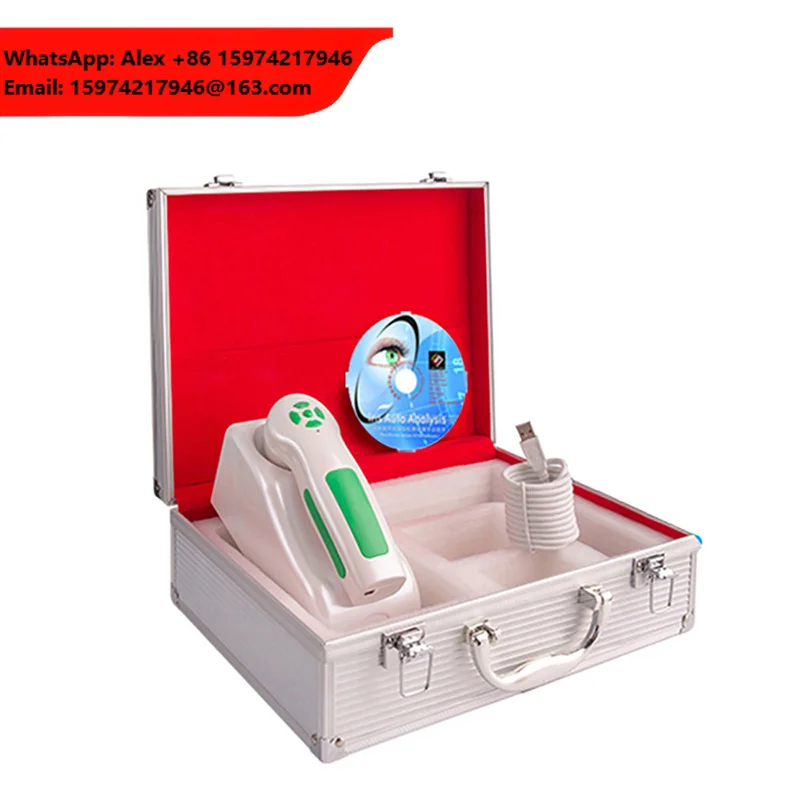 Health Iris Scanner Analyzer USB Eye Iriscope Iridology Camera 12MP LED Lamps Control Iris Analyser Iridoscope