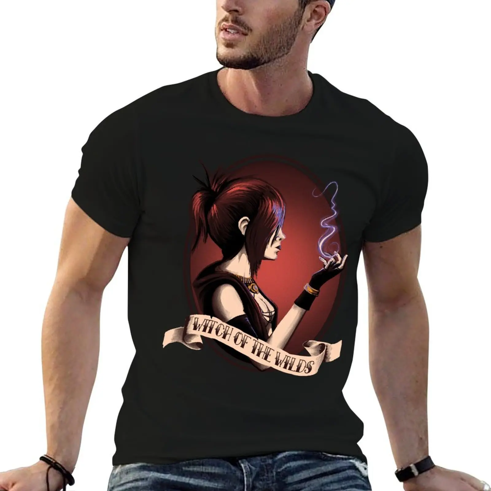 the t T-Shirt of cotton with shirt t Witch for man Wilds t shirt shirts prints man