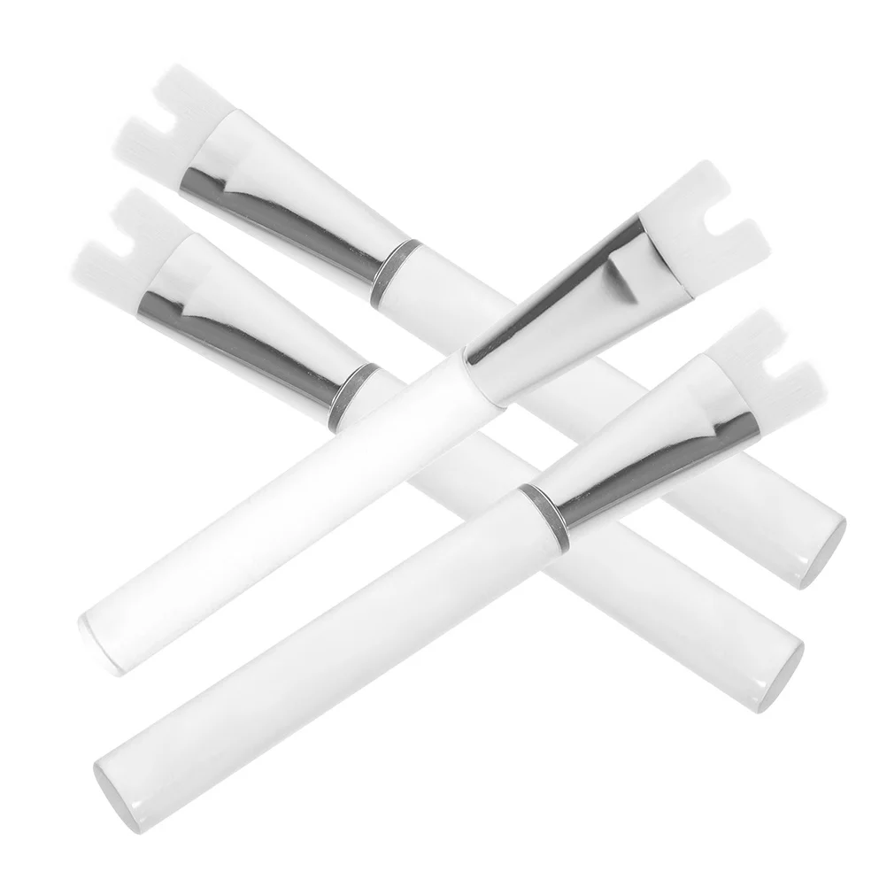 

4Pcs Nose Shadow Highlight Brush Compact Lightweight for Easy Carrying Multi-Use Contour Concealer Women Makeup Brushes