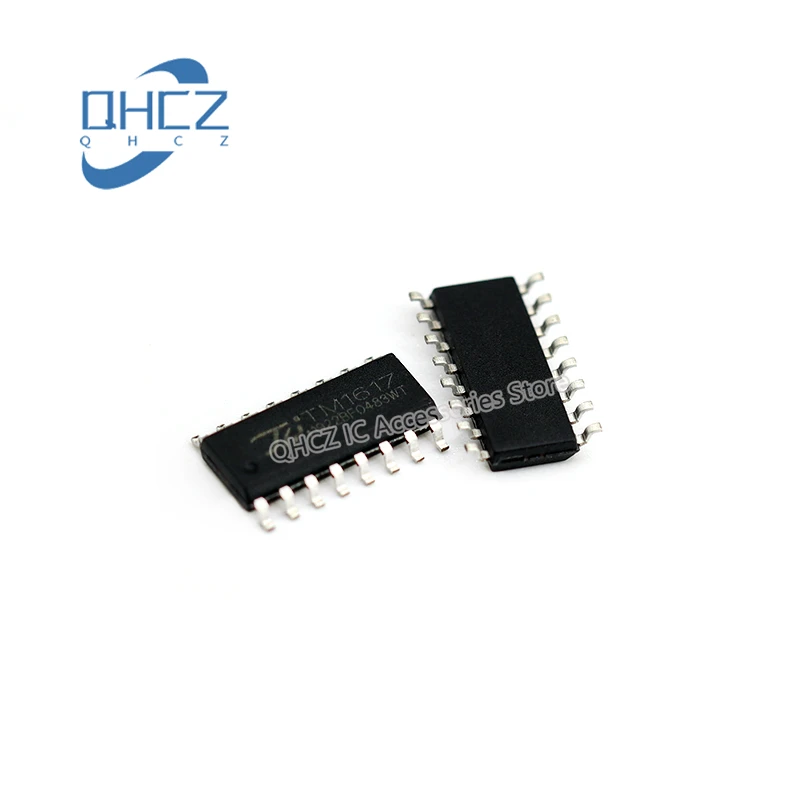 20PCS TM1617 SMD SOP-16 LED digital tube display driver chip New and Original Integrated circuit IC chip In Stock