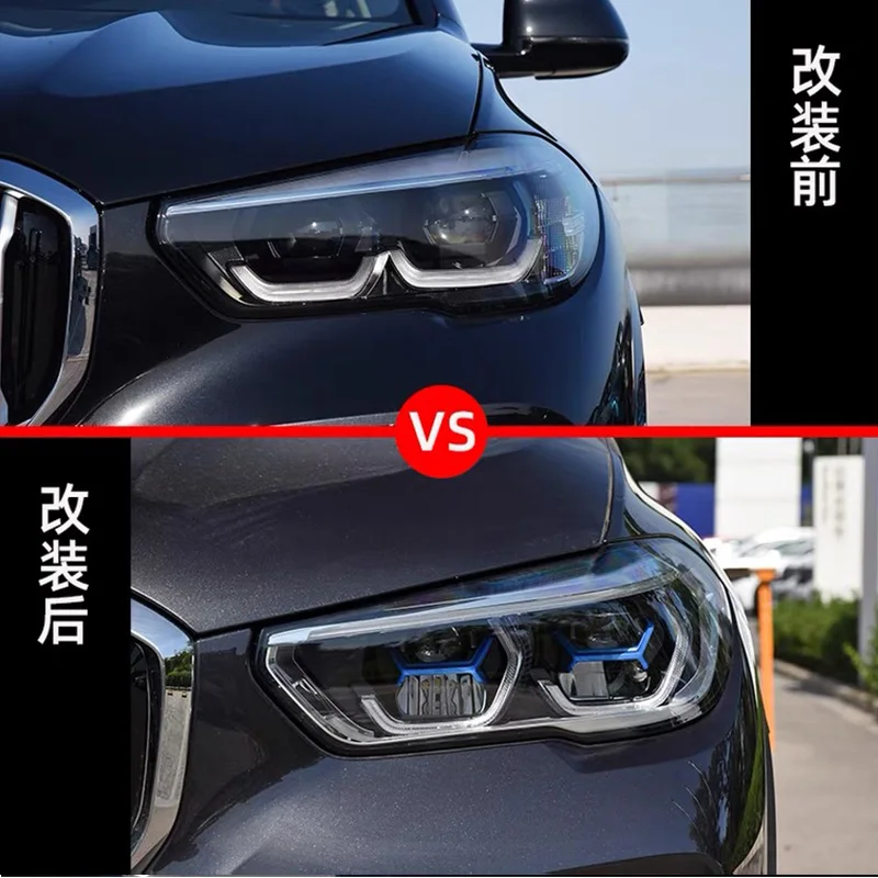 

Headlamps For BMW X5 X6 G05 G06 2019-2021 Headlights LED DRL Running Light LED Yellow Turn Signal Bi LED Lens Assembly