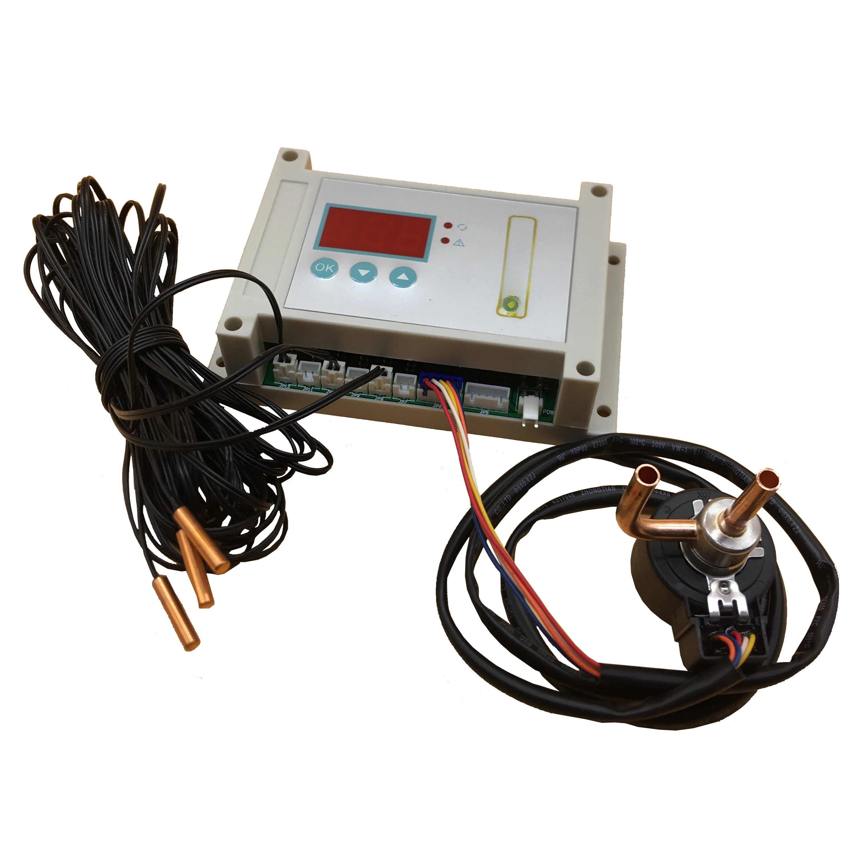 independent EEV kits provide perfect throttle solutions (expansion valve) for 0.3~30HP refrigeration & heat pump unit