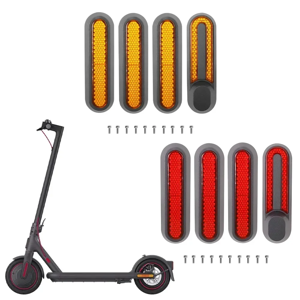 

Electric Scooter Side Wheel Cover Reflective Shell Cover For -Xiaomi/Pro/1S Wheel Hub Covers Safety Cycling Accessories