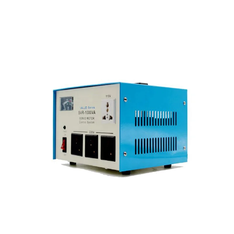 Single-Phase 1000va To 3000va Power Supply Electric Voltage Regulator Stabilizer AVR 220v Automatic AC Current Type