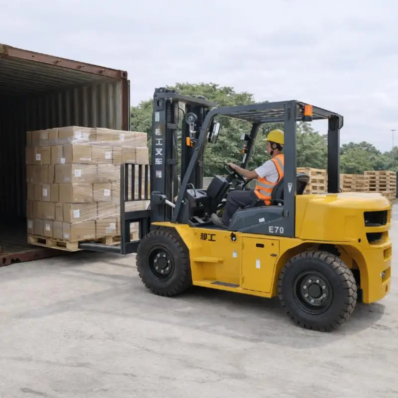 

Customized Heavy Duty Forklift Truck 2-3 Ton Diesel Powered Warehouse Logistics Lifting Equipment for Factory Use