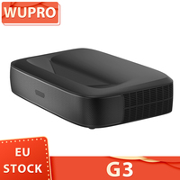 WUPRO G3 Mini UST Laser Projector, Android TV & Google TV, 600 ANSI, Native 1080P, Auto Focus & Auto Keystone For Home Cinema