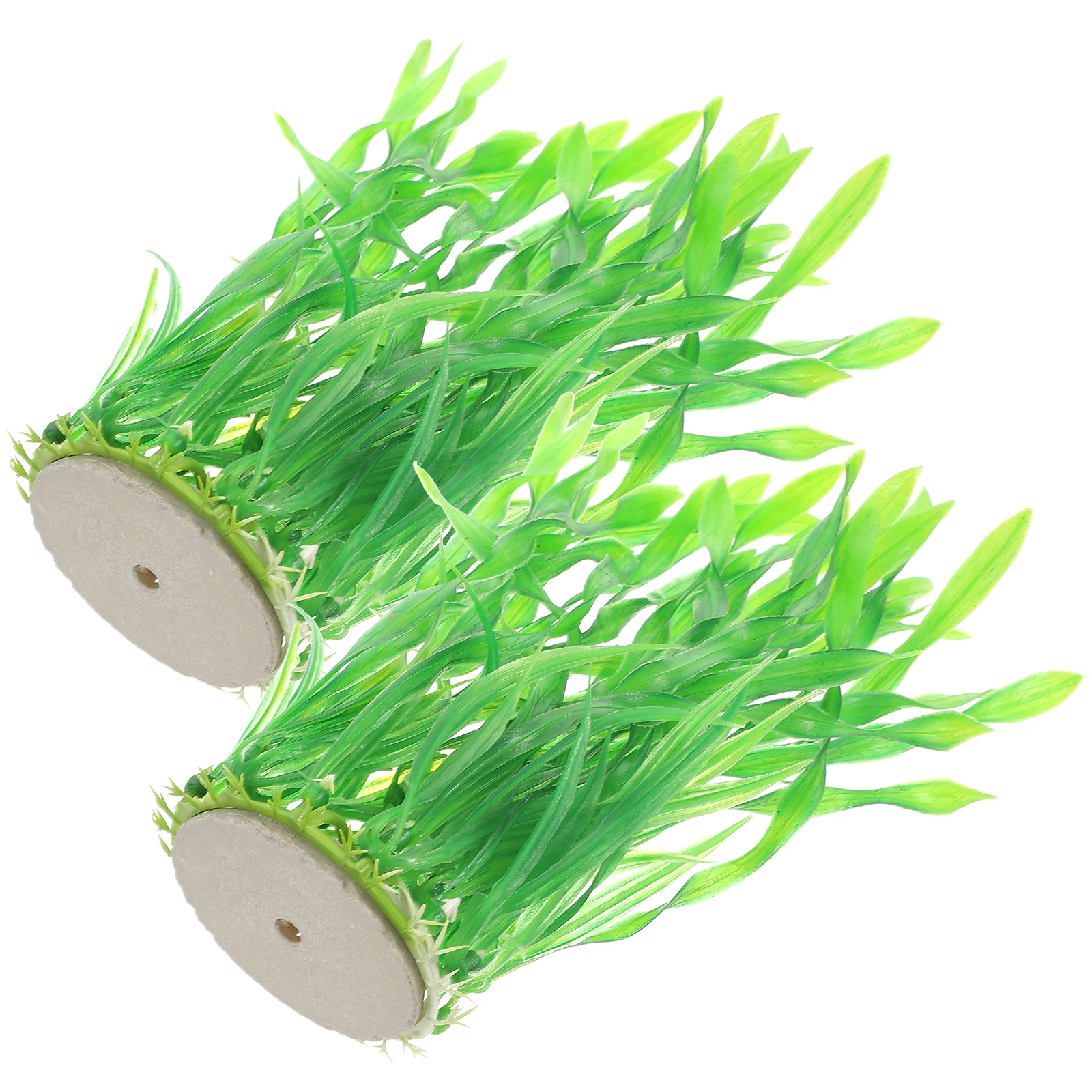 

2 Pcs Lifelike Aquarium Decor Fish Tank Plants Durable Plastic Small Aquatic Betta Fish Decorations L scape Accessories Pet