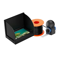 1080P Portable Fish Depth Finder 4.3 Inch LCD 195 Degree Night Vision Fishing Camera Handheld Underwater 4.3 Inch LCD CMOS