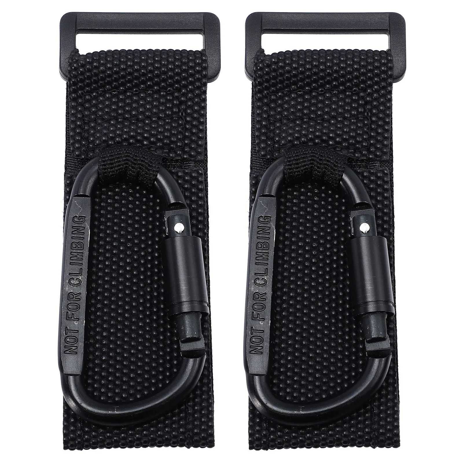 2Pcs Stroller Hooks Non-Slip Rotatable Hanging Clips for Nursery Bag Shopping Cart Pushchair Wheelchair Holder