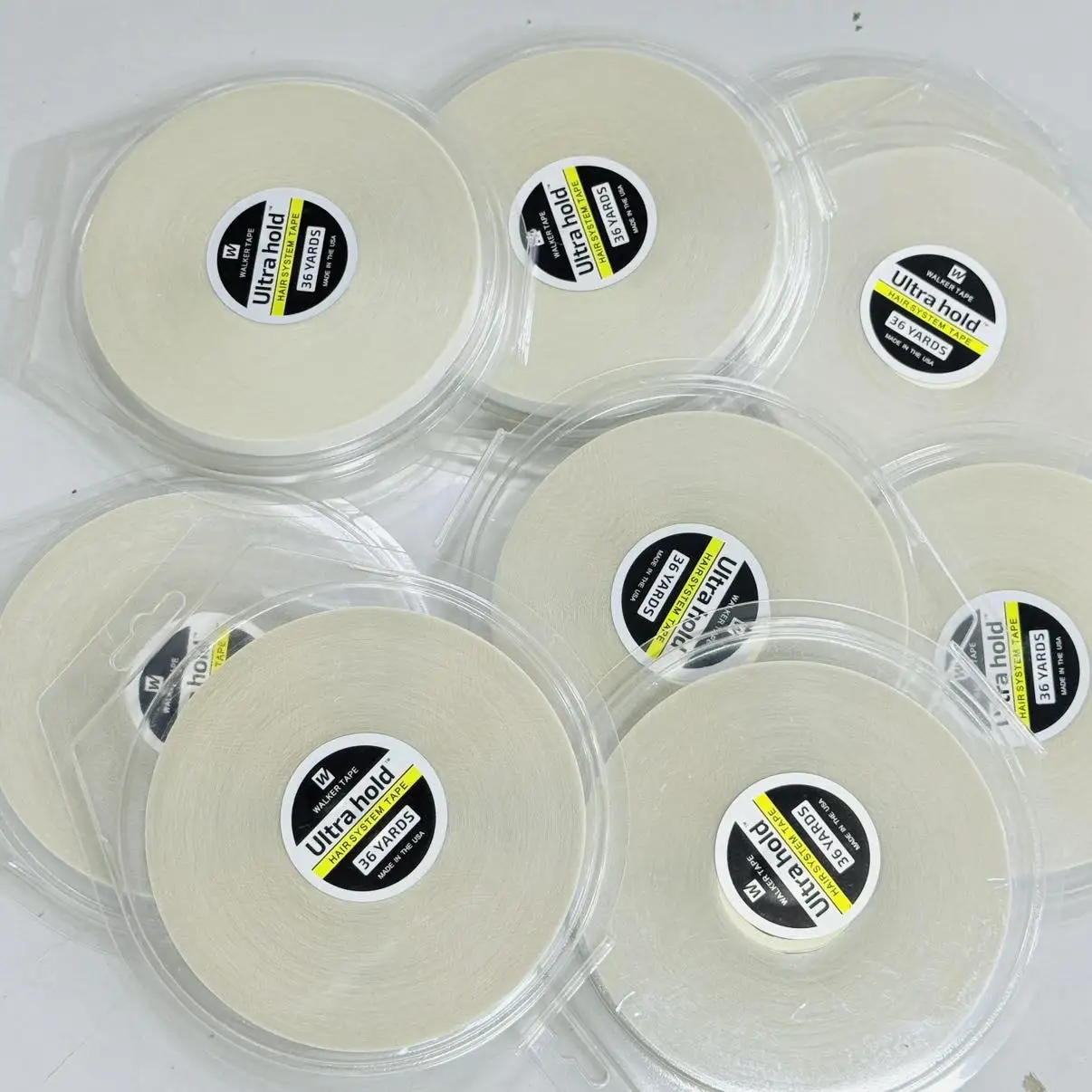 

1 Roll 36 yard All with box Walker Ultra Hold Hair System Tape Double Sided Adhesive Tape for Toupee Wig Hair Extensions