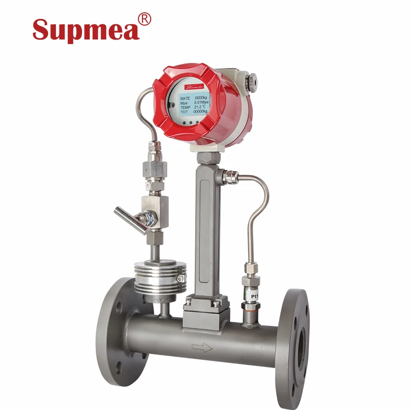 Digital RS485 Steam Flow Measurement Air Compressed Flowmeter  Flow Transmitter Flow Meter