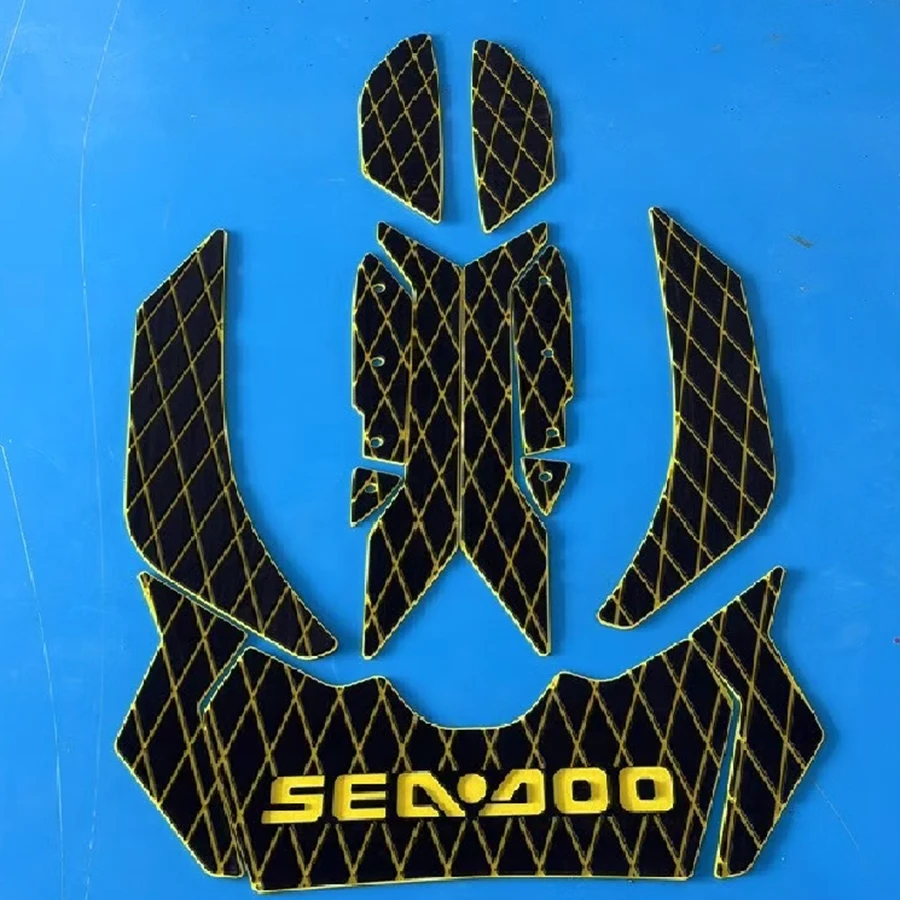 

EVA Foam Traction Mat Self-Adhesive Motorboat Non-Slip Waterproof Jet Ski Pad for Seadoo 2015 RXP-X300 Traction Gunnel Pad Side