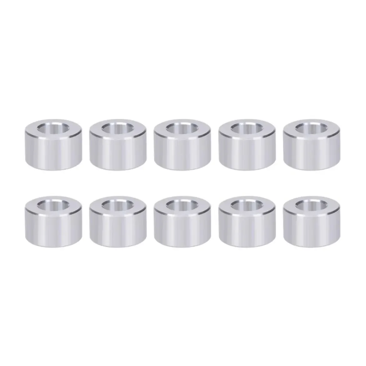 

Разделительная прокладка из алюминиевого сплава Blurolls диаметром 5 мм Openbuilds, алюминиевая прокладка 5x8x1, мини-прецизионная прокладка для V-Core 3,1, Reprap 5x10x3/6 мм