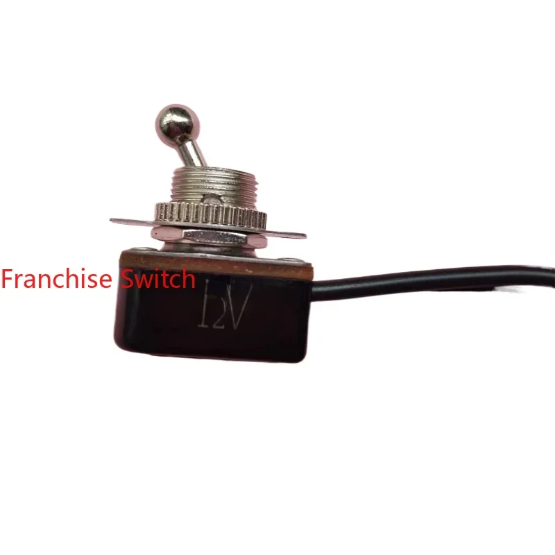 

10PCS R13-36 with wire shaking switch, button switch 2 gear 250V3A UL certification ON-OFF