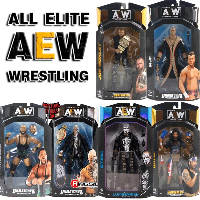 

WWE/AEW /WWF/WCW Figure Rare Collection PVC All Elite Wrestling Matched Collection Series 2&3 Action Figures 6'