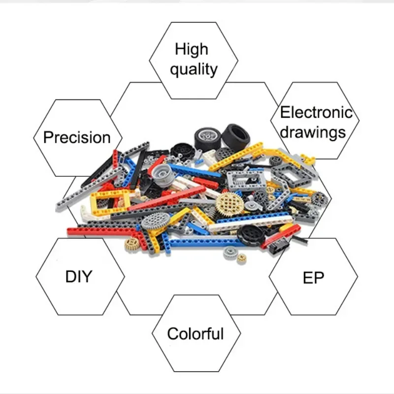 V16/V8 Engine Building Block Model DIY Reverse 6-speed Gearbox Puzzle 3D Mechanical Engine Assembly Toy Creative Electric Toy