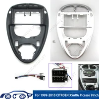 Fascias de Radio de coche de 9 pulgadas para CITROEN XSARAPICASSO, reproductor de marco estéreo Android, Panel de unidad principal de 2 Din, embellecedor de tablero, 1999-2010