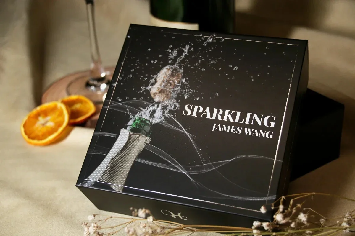 

Sparkling by James Wang Magic Tricks The Ultimate Self-Opening Champagne Magia Magie Magicians Props Illusions Gimmicks