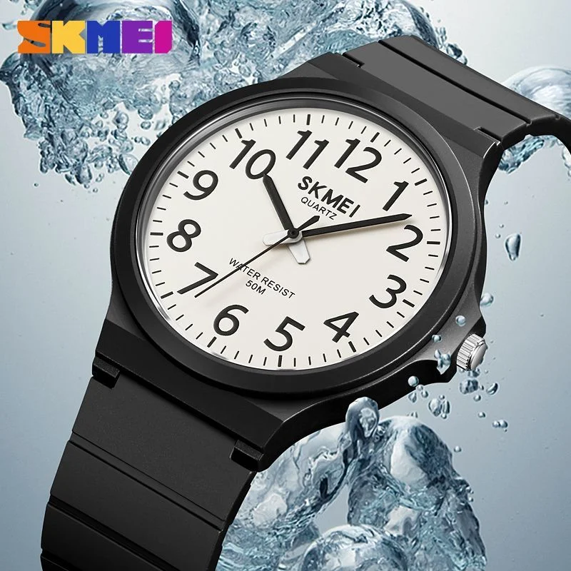 Moment beauty SKMEI digital pointer watch, quartz watch for student exams, waterproof and silent on time watch