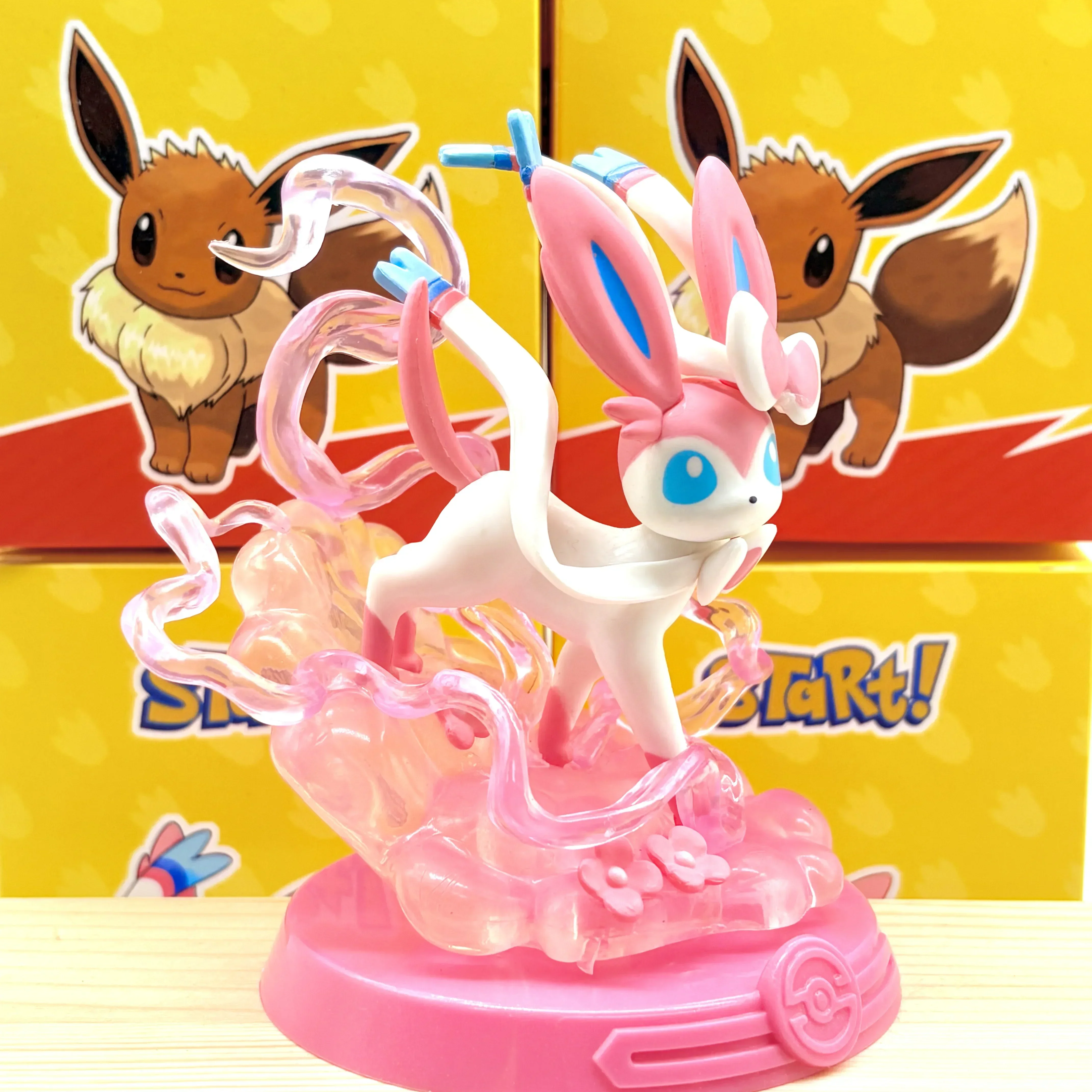 مغامرة Eevee صندوق أعمى بوكيمون عمل الشكل صندوق غامض جمع دمية ديكور المنزل لعبة هدية عيد ميلاد الأطفال