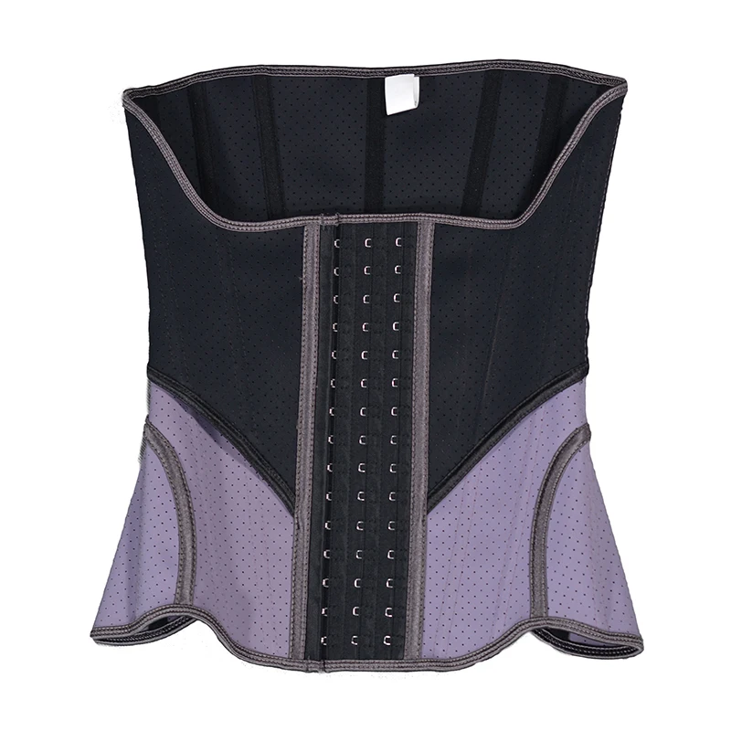 CEINTHRONEZ Latex Corset Waist Trainer for Women Fajas Colombianas Tummy Control Body Shaper