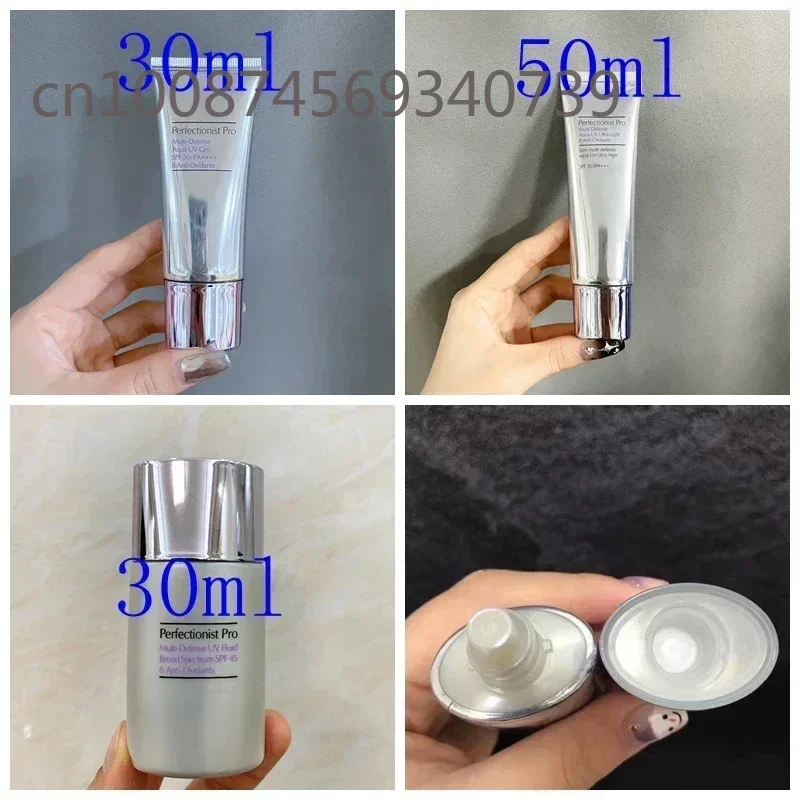 Hoogwaardige Cosmetica Face Mulit Defense Aqua Uv Gel Spf50 Zonnebrandcrème Hydraterende Make-Up + Cadeau