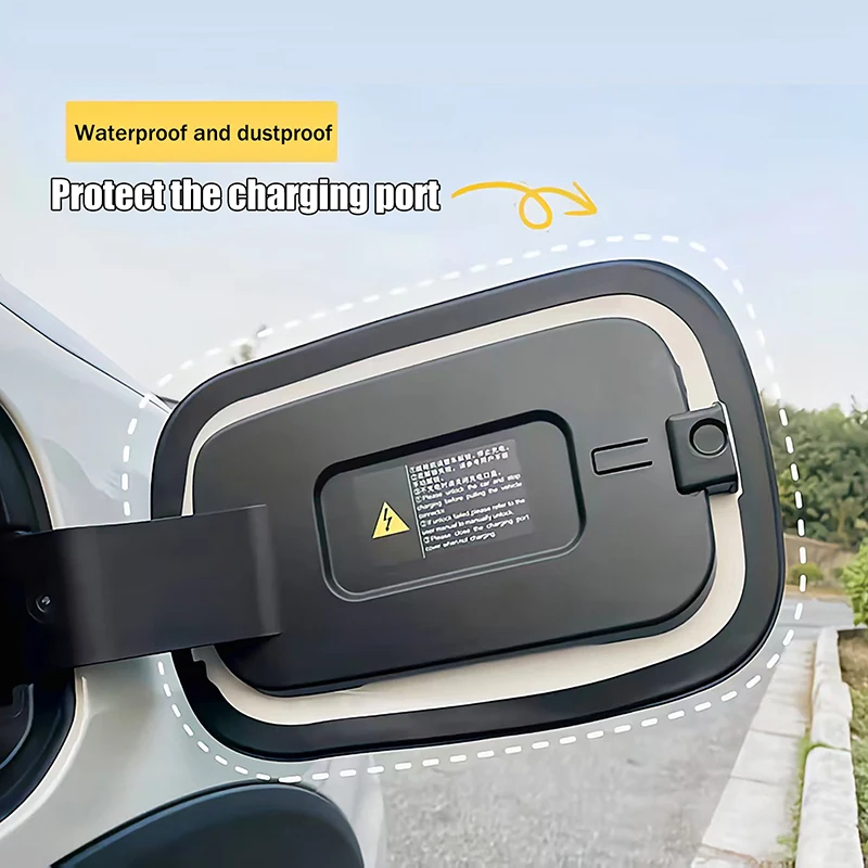 1-2Pcs Car Automobile Fuel Tank Cap Sealing Strip Universal Charging Port Cover Seal Ring Waterproof Dustproof Accessories