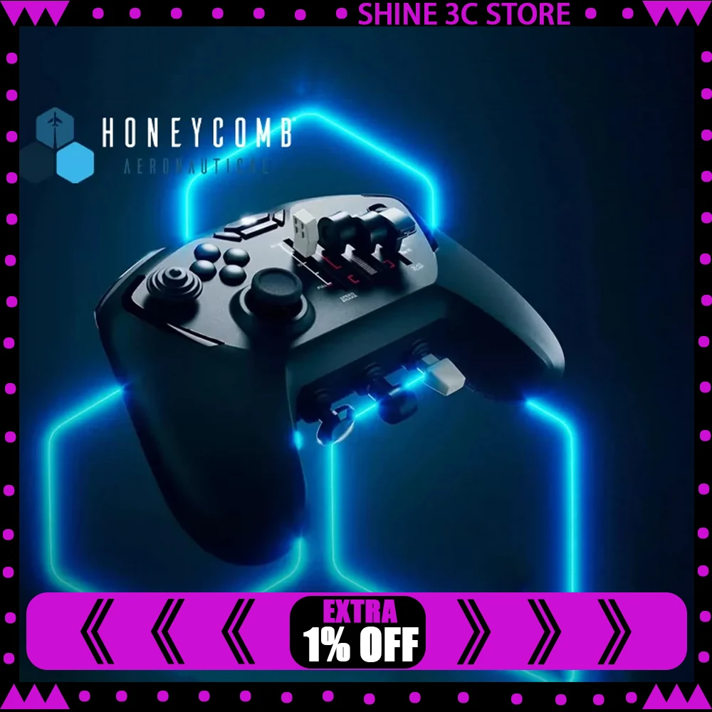Honeycomb ECHO Wireless Flight Simulation Game Controller Flight Simulator Gamepad