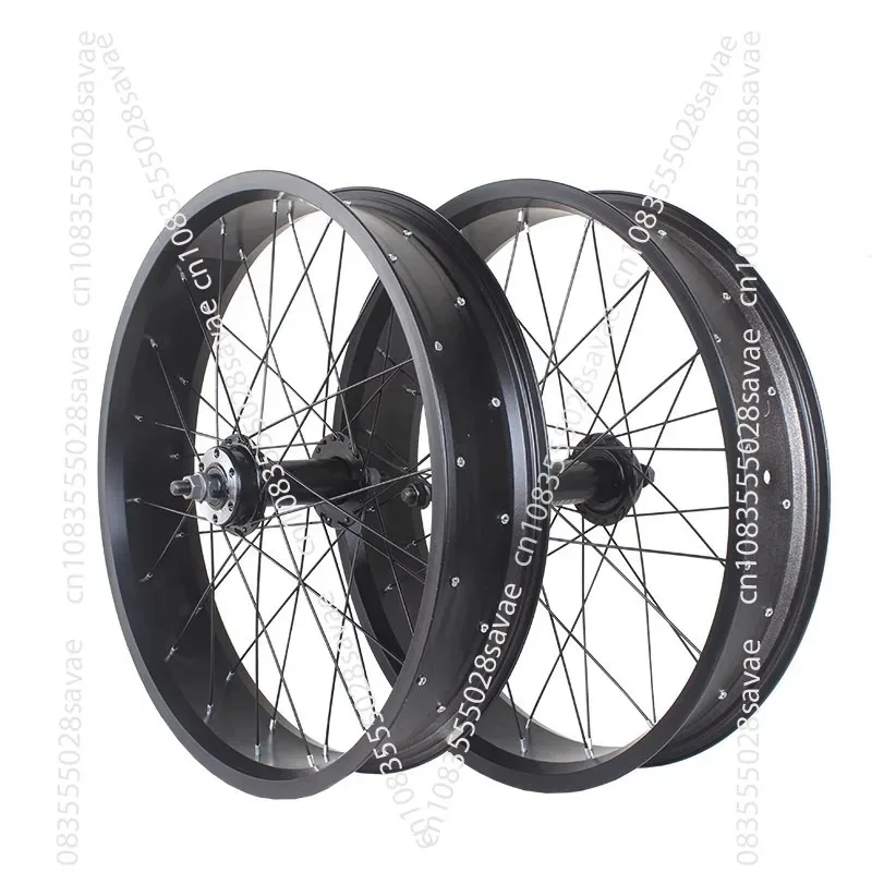 Snowmobile Wheels 20/24/26 Wide Tire Bicycle Front and Rear Wheels