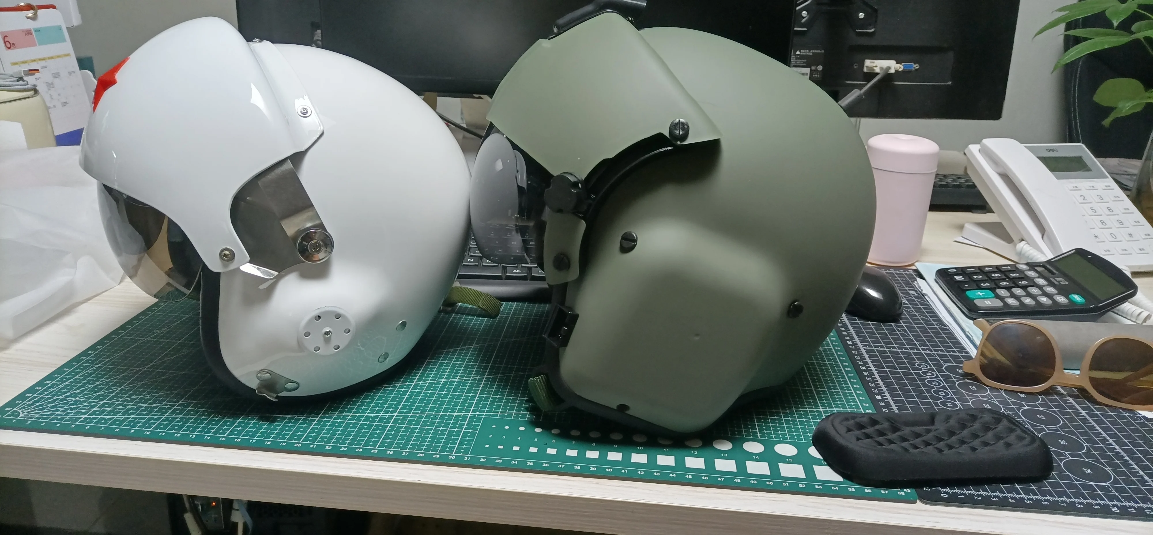 航空フライトヘルメット、evi work HGU-56/p、55p、68p、84p pilot helmets