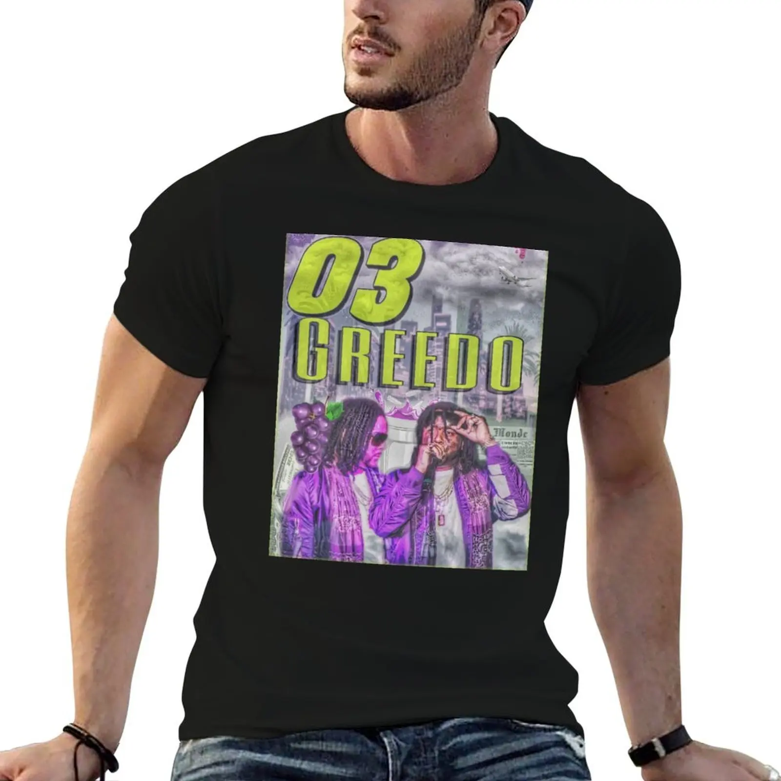 

t man cotton t man funny shirts T-Shirt Greedo 03 shirt