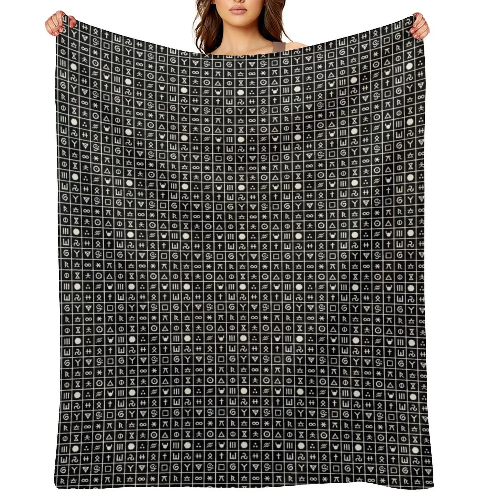 

Runic Panoply Throw Blanket Decoratives Sofas Travel Comforter Blankets