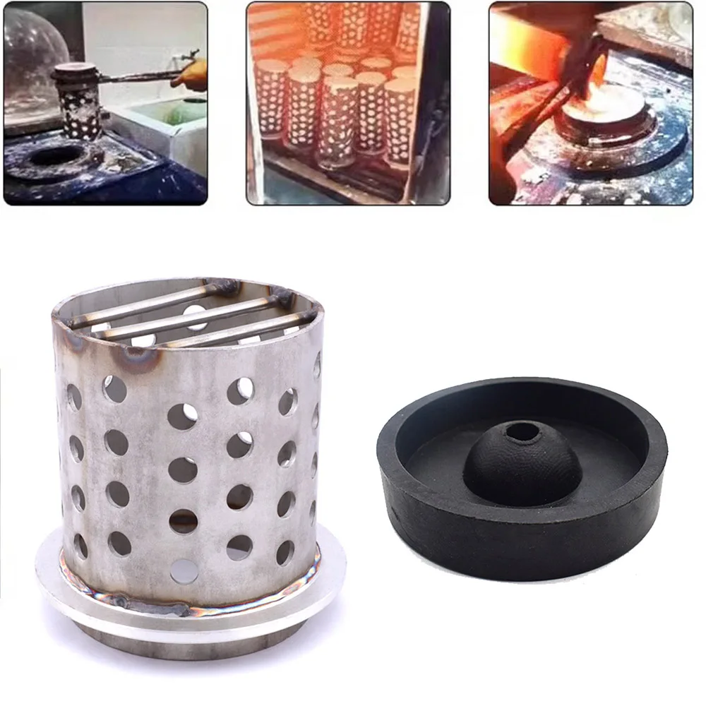 5inx5in  Steel Jewelry Casting Flask Jewelry Casting Accessories for Jewelry  Vacuum System Machine