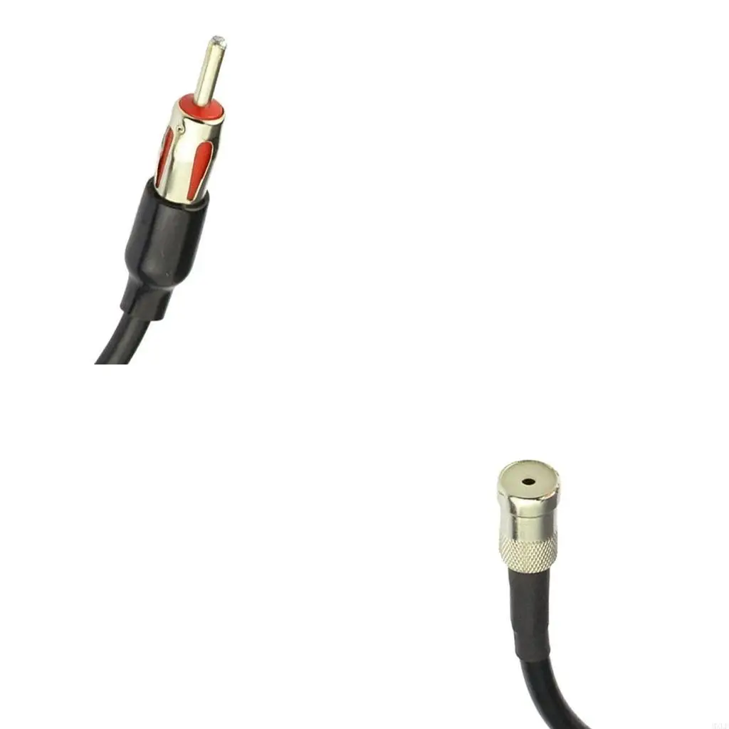 

DIN Adapter Replacement Converter Cable Antenna Adapter Radio Aerials Easy To Use Car Accessory